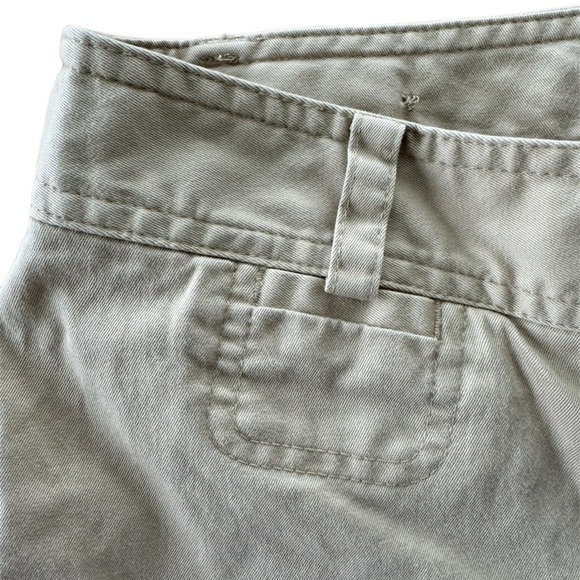 Banana Republic Martin Fit Pants Size 4 Stretch Wide Leg Beige low rise - Picture 4 of 7